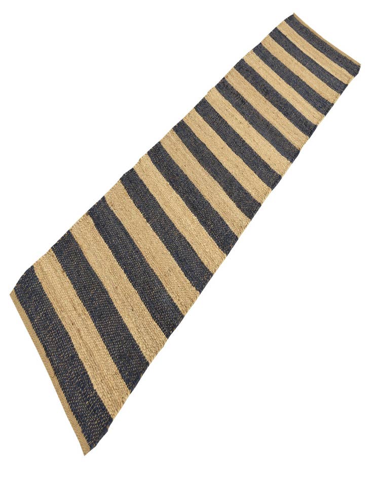 Detail image of  2' 2 x 8'  Hand Braided Jute Runner Rug