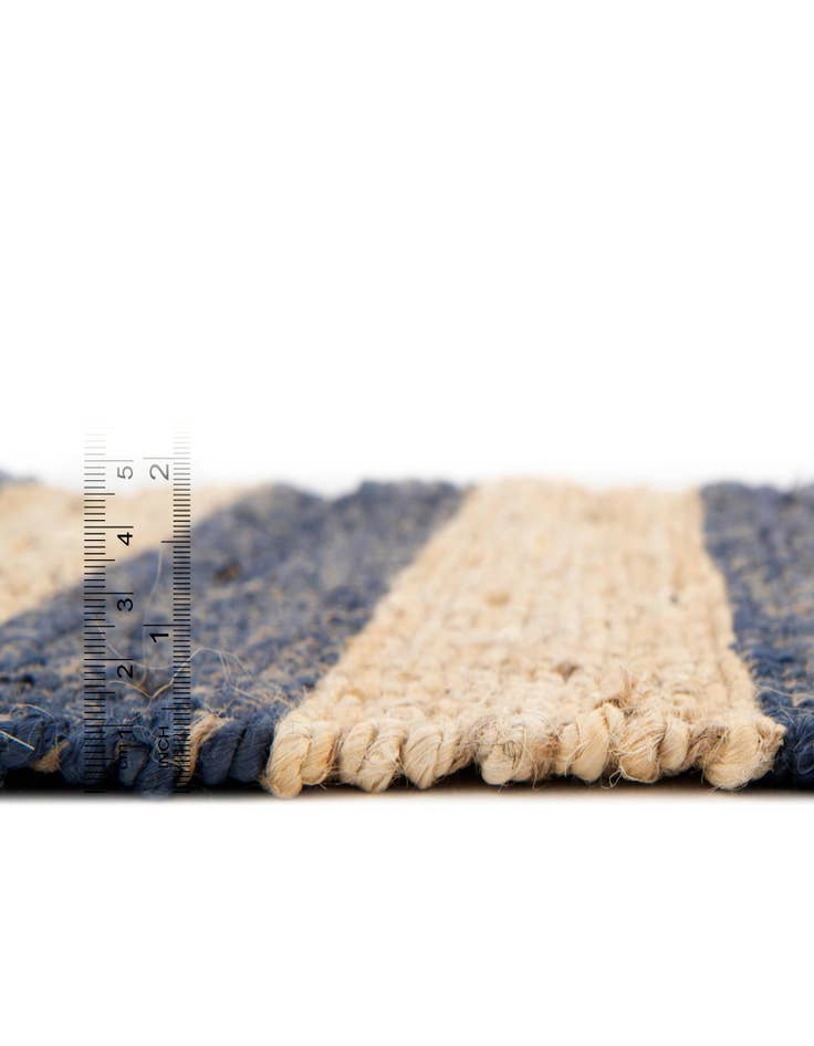 Detail image of  7' 10 x 7' 10  Hand Braided Jute Square Rug