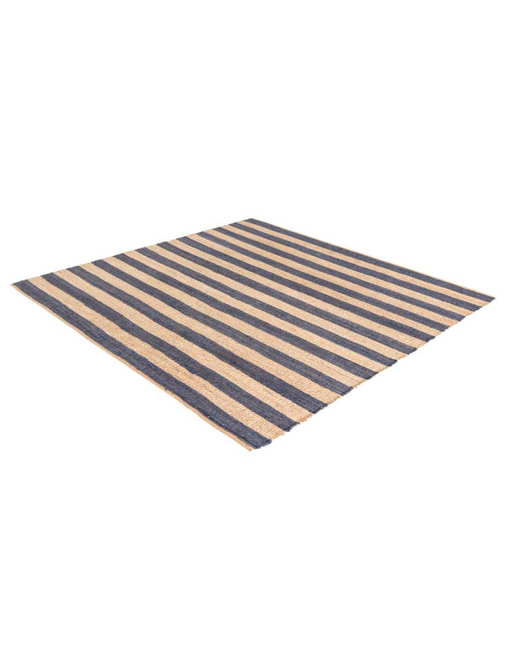 Detail image of  7' 10 x 7' 10  Hand Braided Jute Square Rug