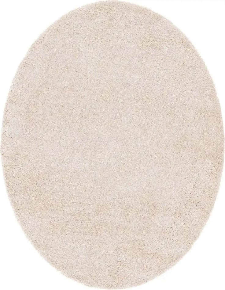 Detail image of 4' x 4' Soft Solid Shag Round Rug