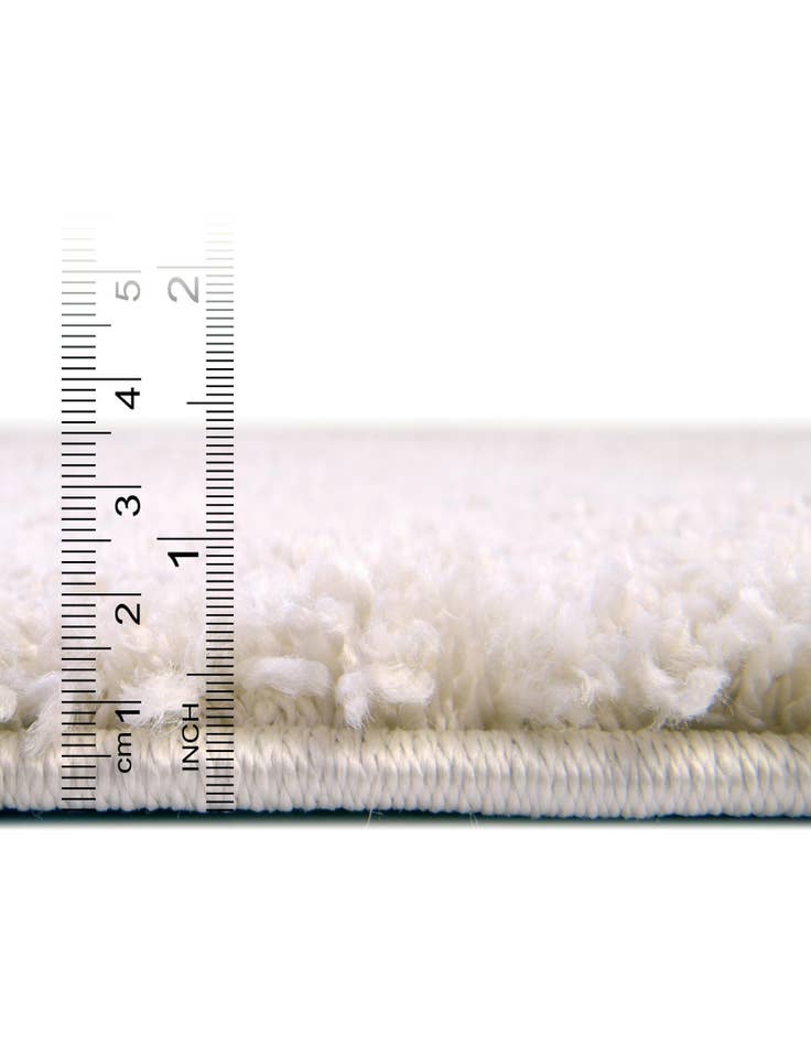 Detail image of  10' x 10' Soft Solid Shag Round Rug
