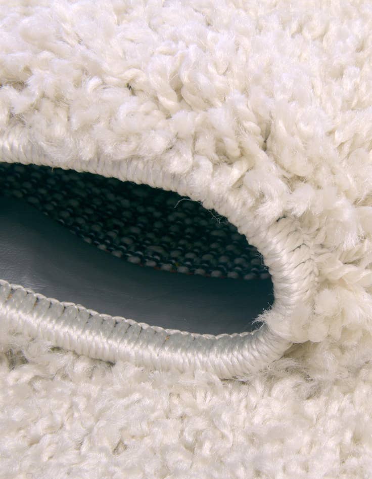 Detail image of  10' x 10' Soft Solid Shag Round Rug