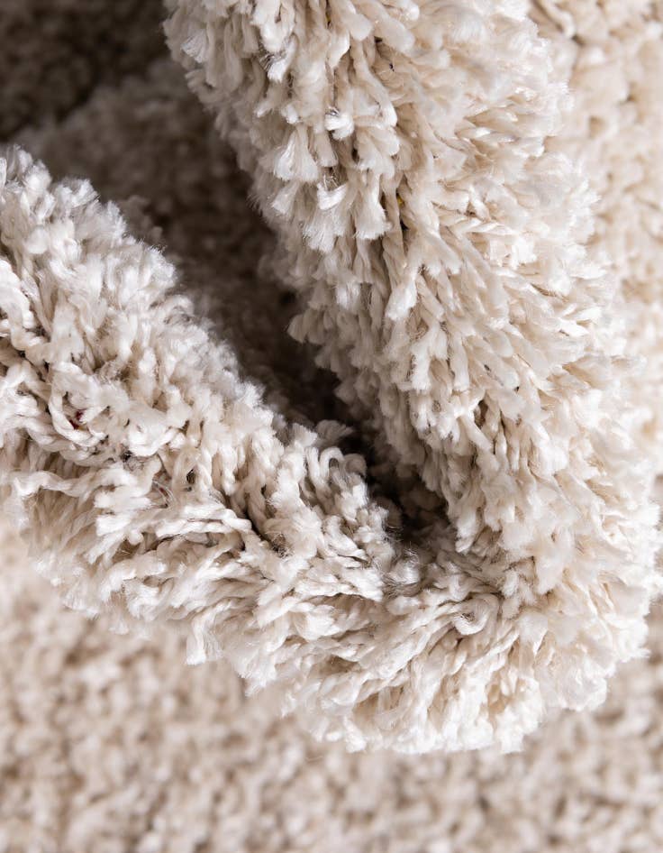 Detail image of  10' x 10' Soft Solid Shag Round Rug
