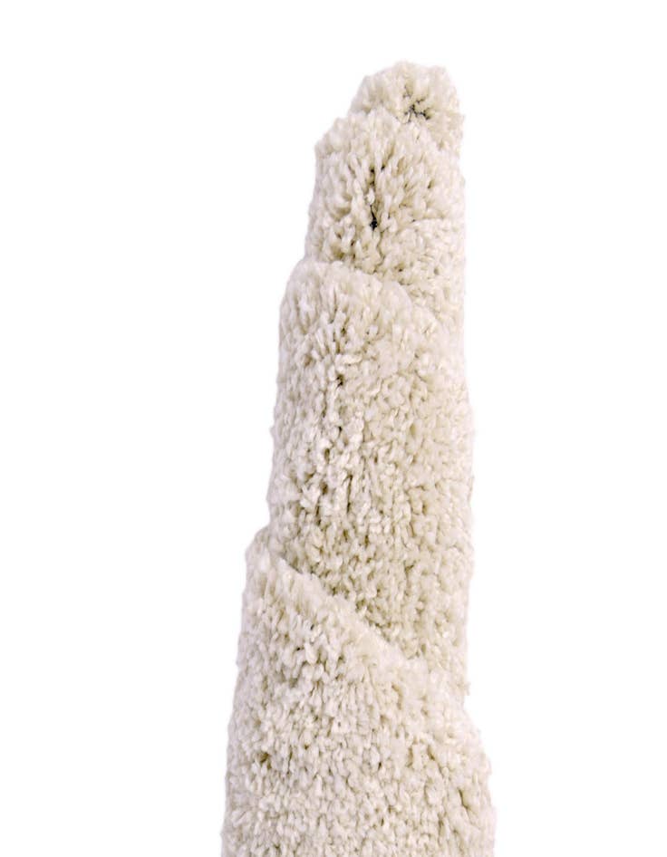 Detail image of  10' x 10' Soft Solid Shag Round Rug