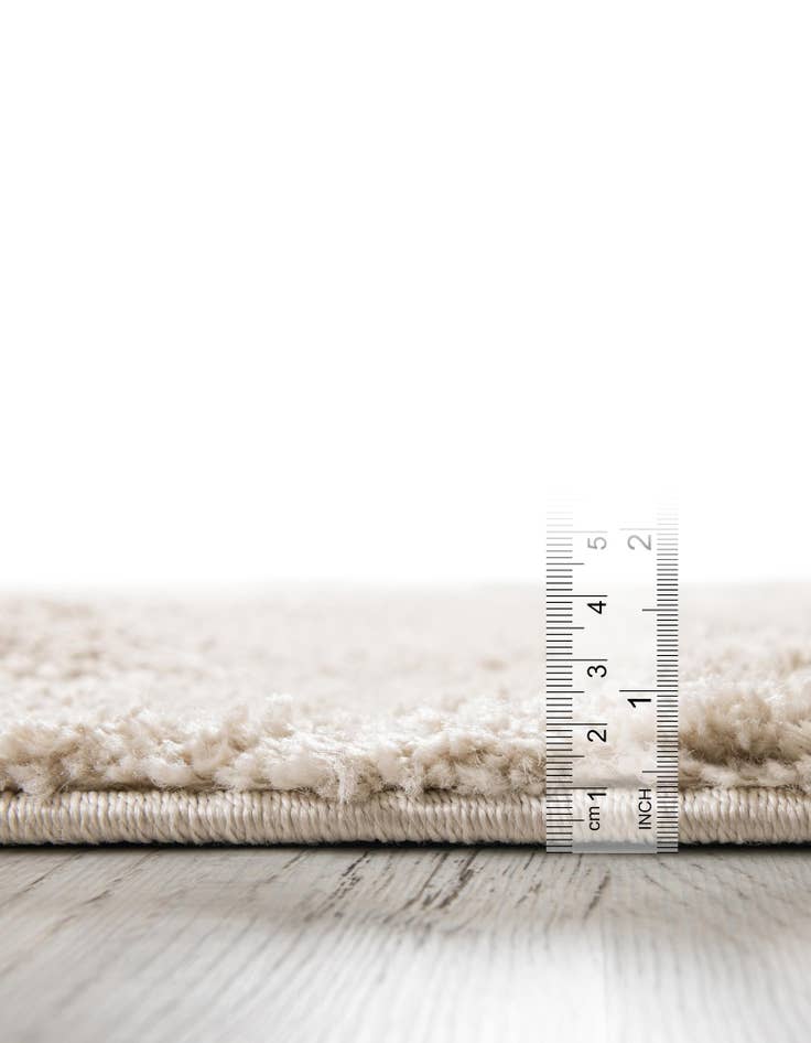 Detail image of  2' 7 x 13' Soft Solid Shag Runner Rug