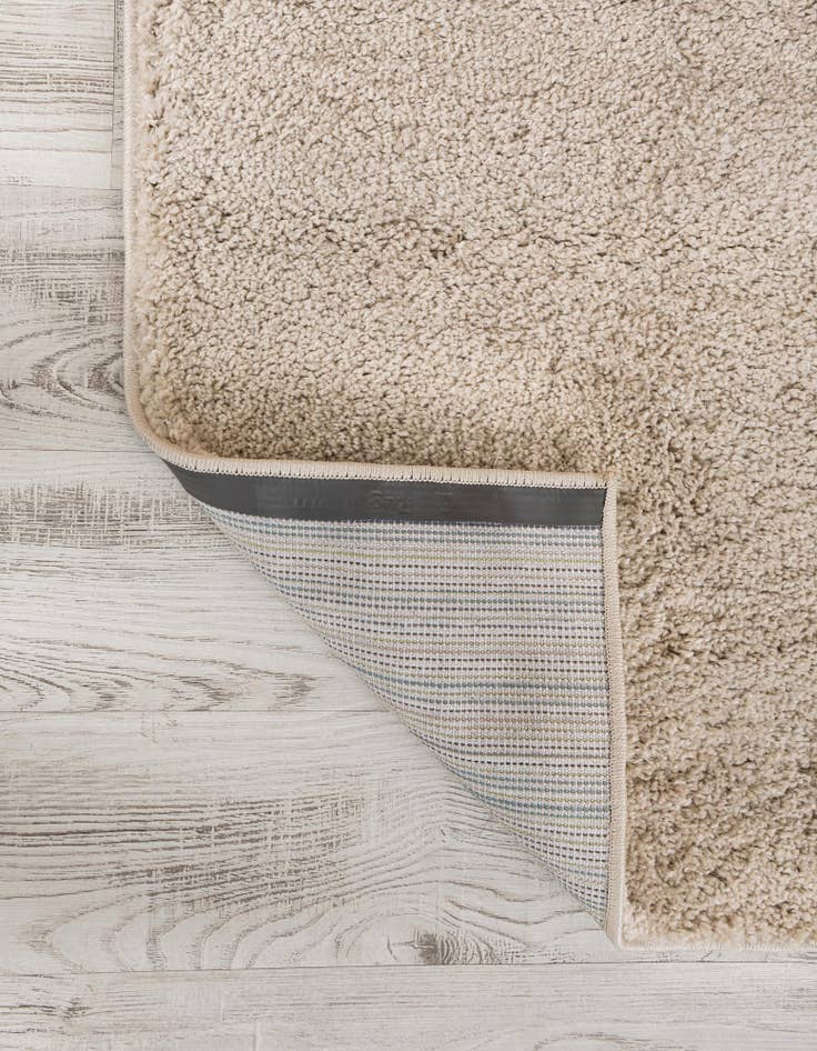 Detail image of  4' x 4' Soft Solid Shag Square Rug