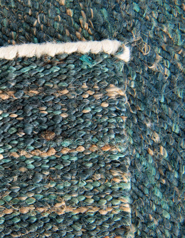 Detail image of  2' 7 x 12'  Hand Woven Palm Beach Jute Runner Rug