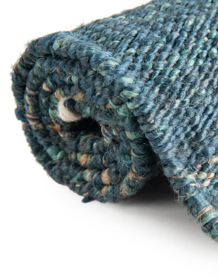 Detail image of  2' 7 x 12'  Hand Woven Palm Beach Jute Runner Rug