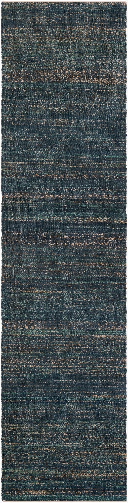  2' 7 x 12'  Hand Woven Palm Beach Jute Runner Rug