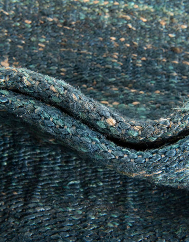 Detail image of  7' 10 x 7' 10  Hand Woven Palm Beach Jute Square Rug