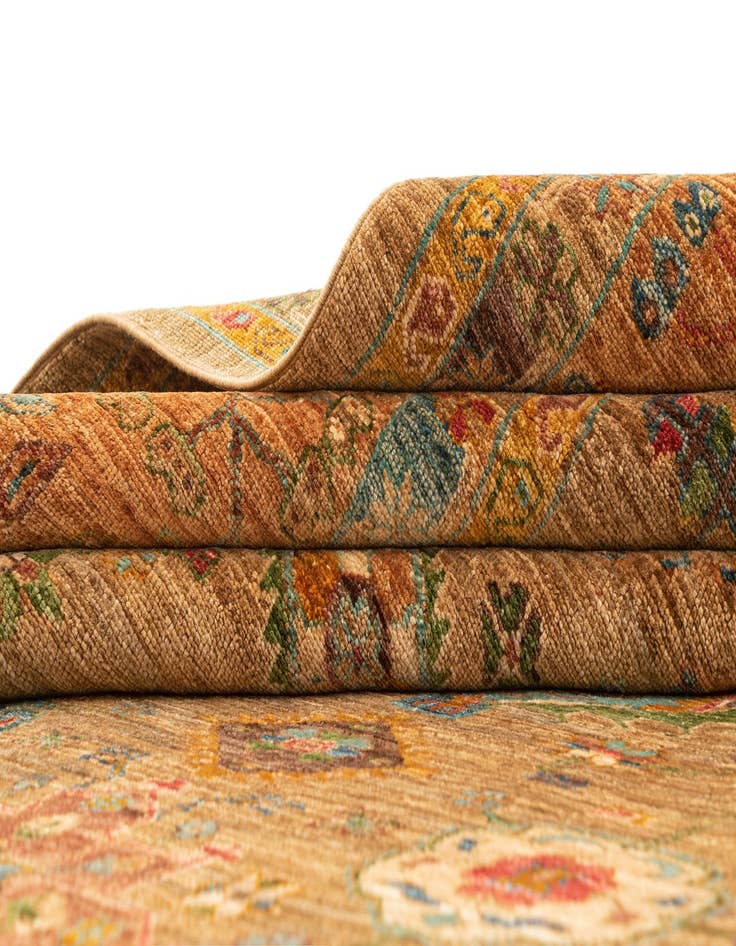 Detail image of  7' 11 x 10' 6  Hand Knotted Ariana Rug