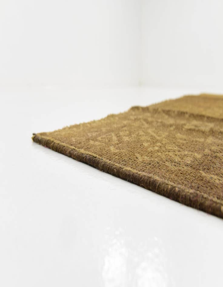 Detail image of  6' 6 x 9' 4  Hand Knotted Afghan Akhche Wool Rug