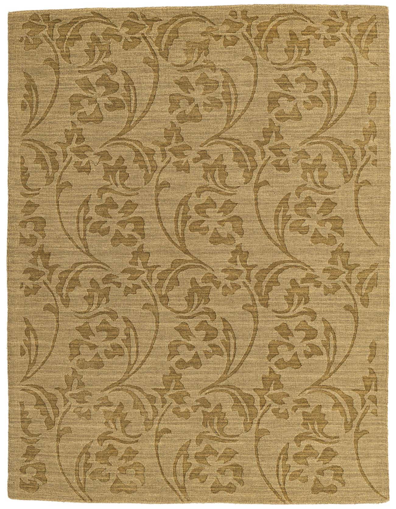 A 5x8 rectangular indoor area rug from the Agra collection, featuring a modern floral pattern in varying shades of green, ideal for a living room or bedroom.