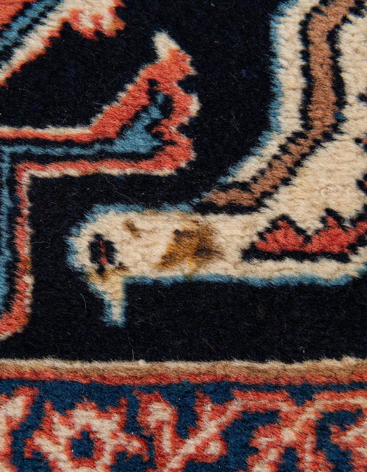 Detail image of  4' 3 x 5' 9  Hand Knotted Anatolian Wool Rug