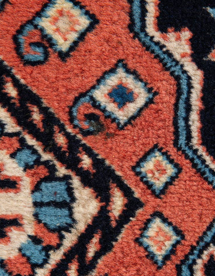Detail image of  4' 3 x 5' 9  Hand Knotted Anatolian Wool Rug