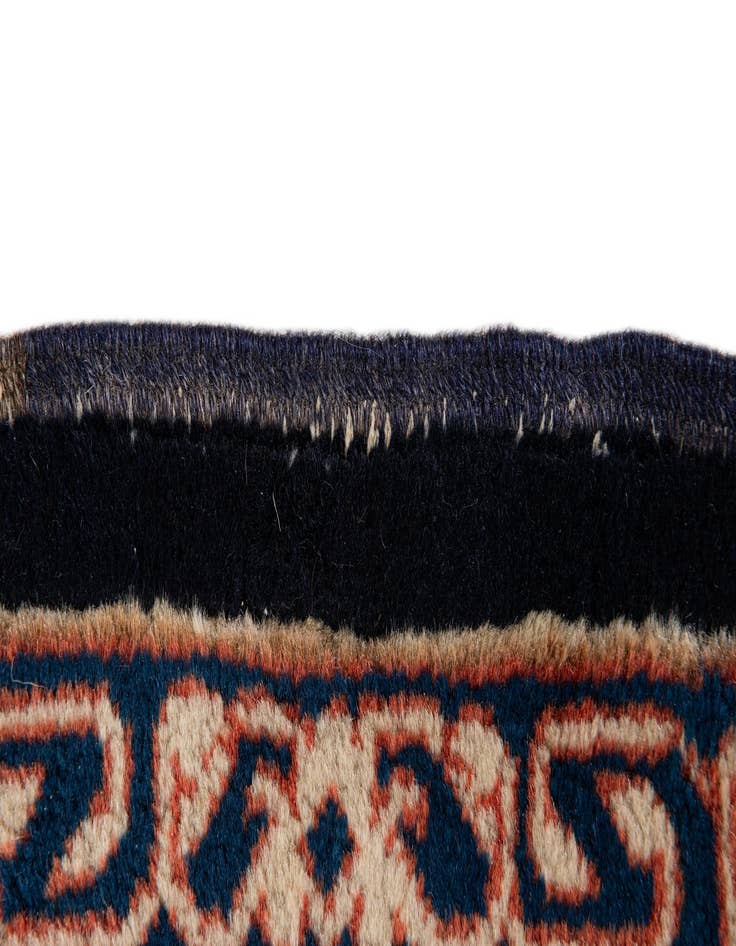 Detail image of  4' 3 x 5' 9  Hand Knotted Anatolian Wool Rug