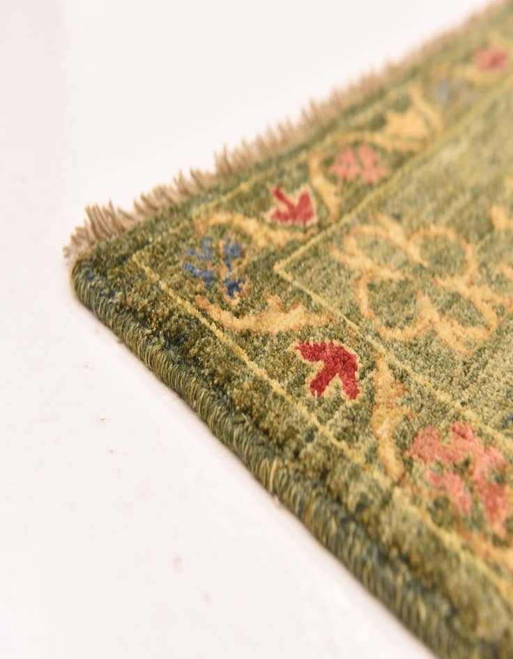 Detail image of  5' x 6' 3  Hand Knotted Ariana Ziegler Oriental Rug