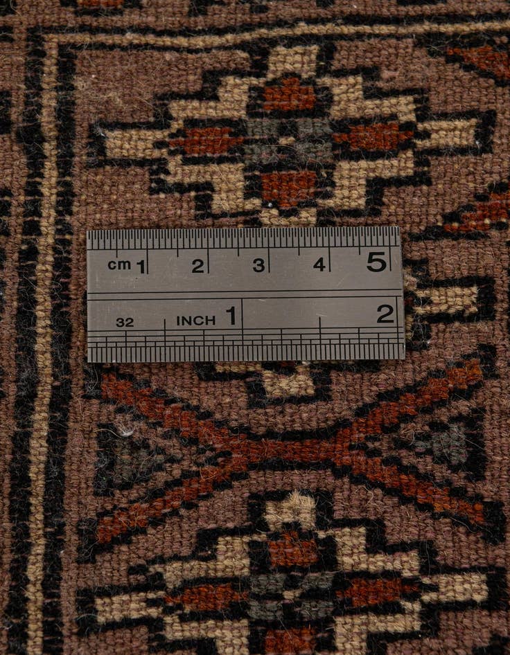Detail image of  2' 7 x 4' 4  Hand Knotted Bokhara Wool Rug