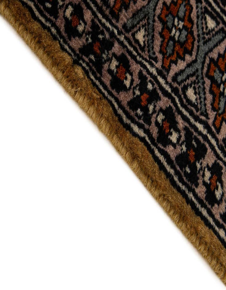 Detail image of  2' 9 x 4' 3  Hand Knotted Bokhara Oriental Wool Rug
