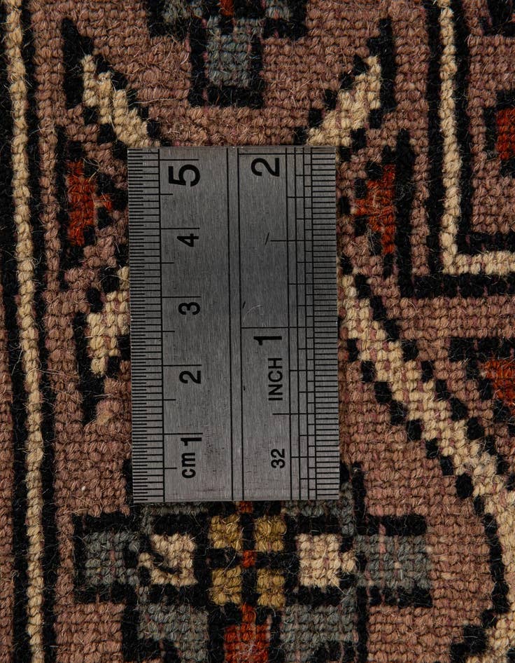 Detail image of  2' 9 x 4' 4  Hand Knotted Bokhara Oriental Wool Rug