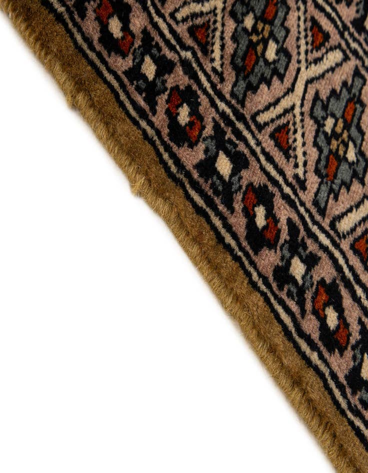 Detail image of  2' 9 x 4' 4  Hand Knotted Bokhara Oriental Wool Rug