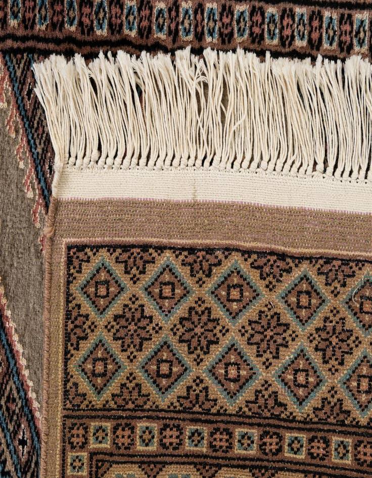 Detail image of  2' 7 x 4' 4  Hand Knotted Bokhara Oriental Rug