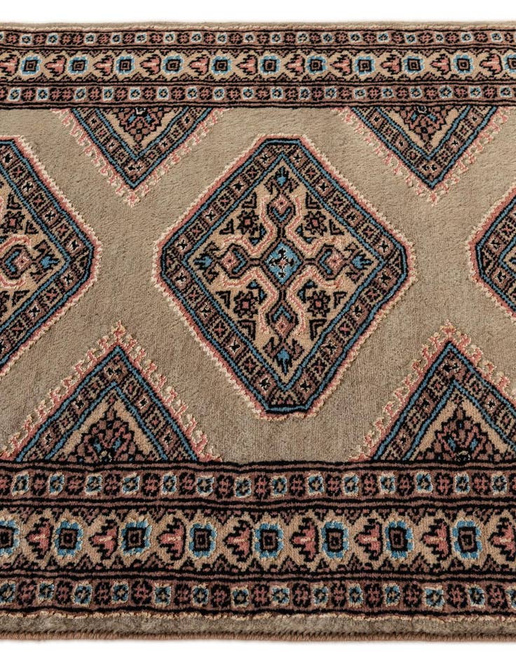 Detail image of  2' 7 x 4' 4  Hand Knotted Bokhara Oriental Rug