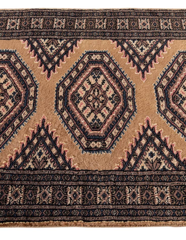 Detail image of  2' 6 x 4' 2  Hand Knotted Bokhara Rug