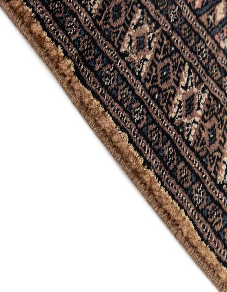 Detail image of  2' 6 x 4' 2  Hand Knotted Bokhara Rug