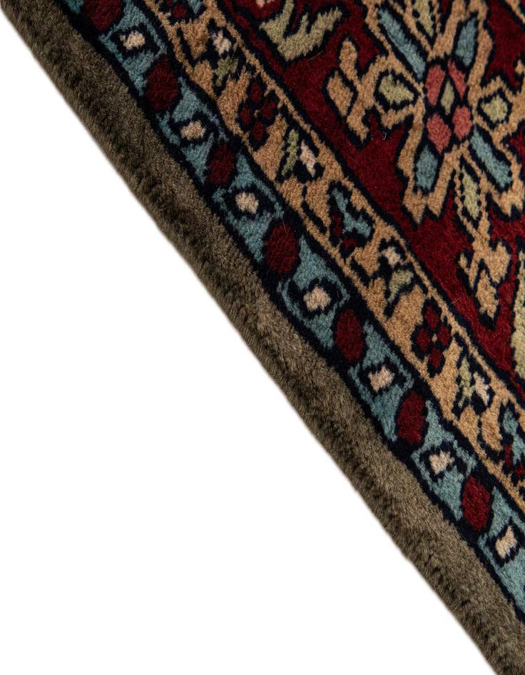 Detail image of  5' x 7' 10  Hand Knotted Bokhara Oriental Wool Rug