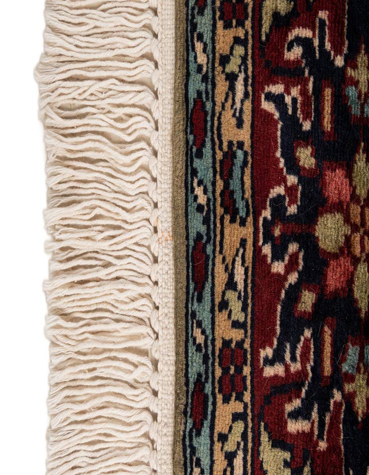 Detail image of  5' x 7' 10  Hand Knotted Bokhara Oriental Wool Rug