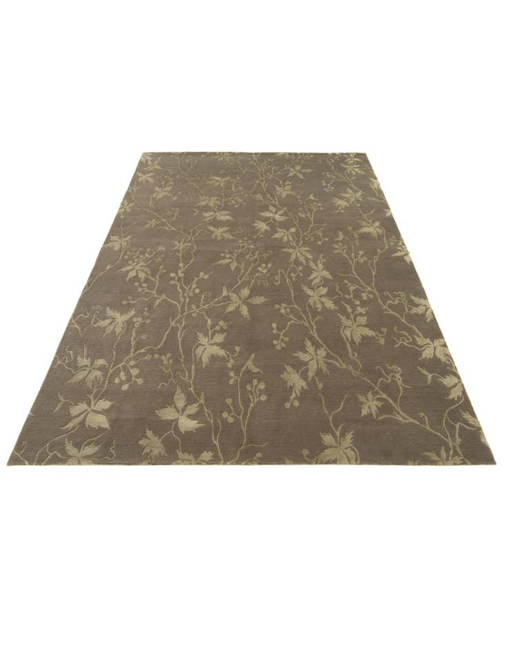 Detail image of  5' 8 x 8'  Hand Knotted Darya Rug