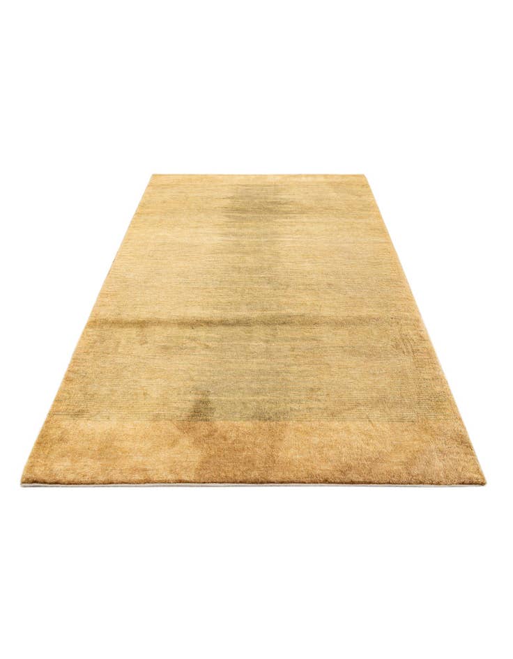 Detail image of  4' x 5' 10 Gabbeh Wool Rug