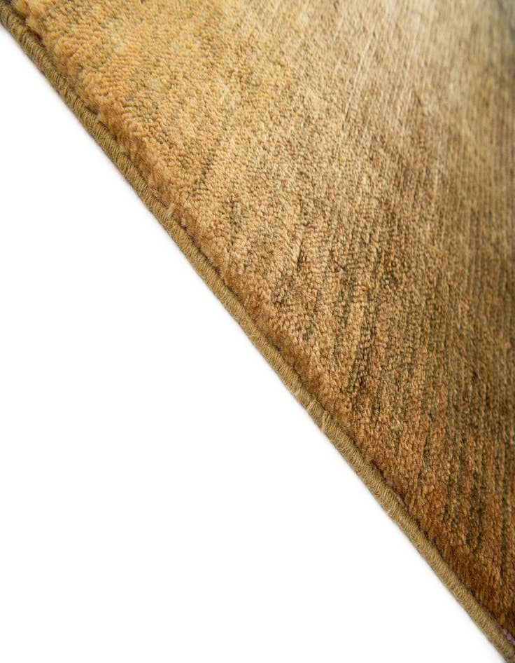 Detail image of  4' x 5' 10 Gabbeh Wool Rug