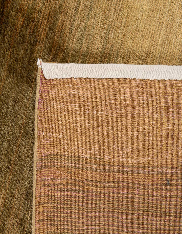 Detail image of  4' x 5' 10 Gabbeh Wool Rug