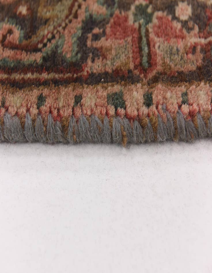 Detail image of  7' 2 x 11'  Hand Knotted Heriz Persian Wool Rug