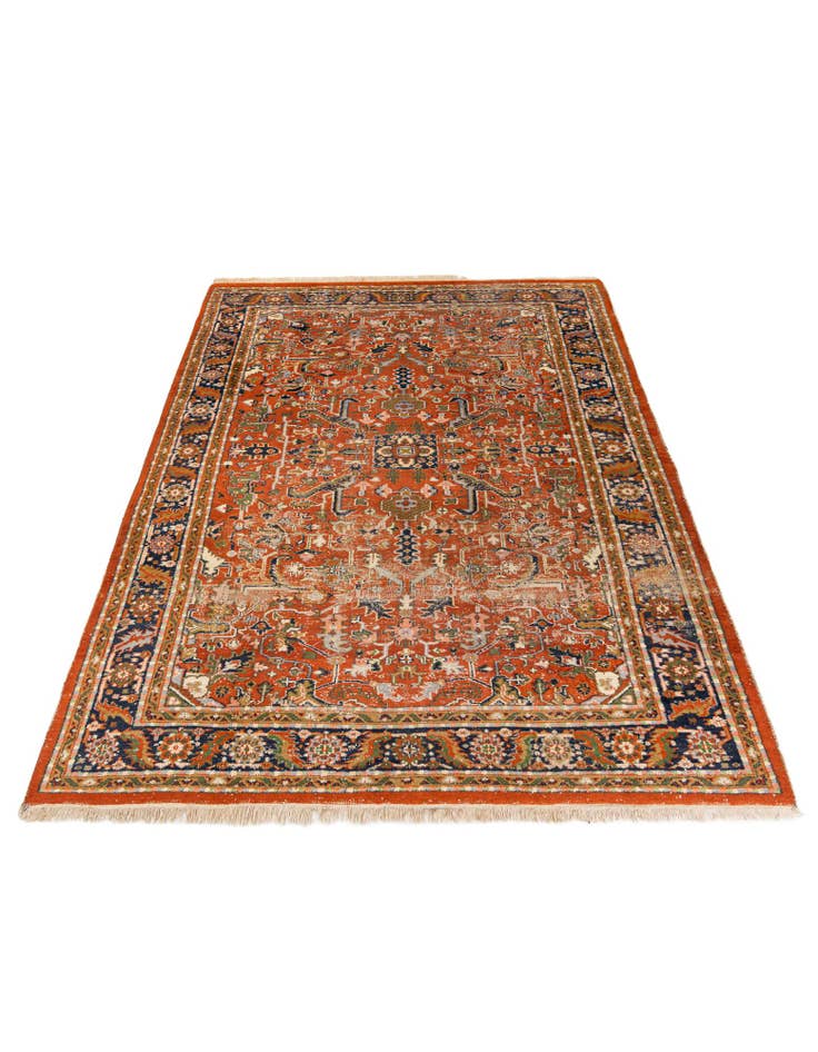 Detail image of  7' 11 x 11' 6  Hand Knotted Kars Wool Rug