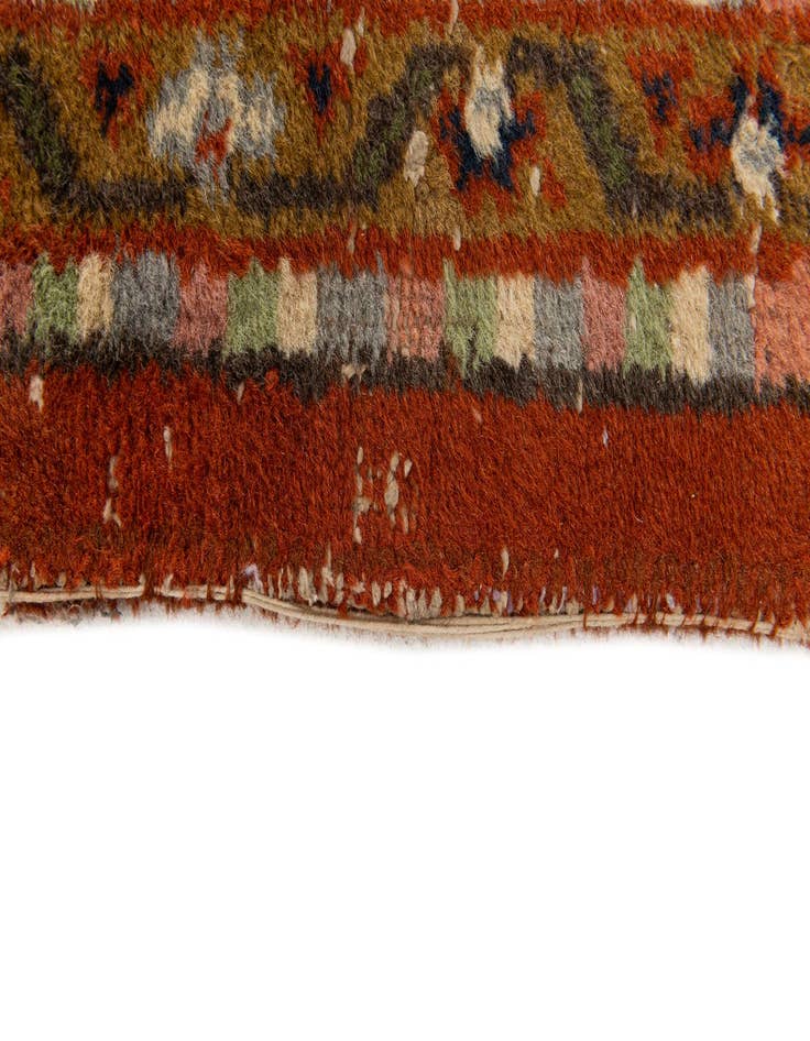 Detail image of  7' 11 x 11' 6  Hand Knotted Kars Wool Rug