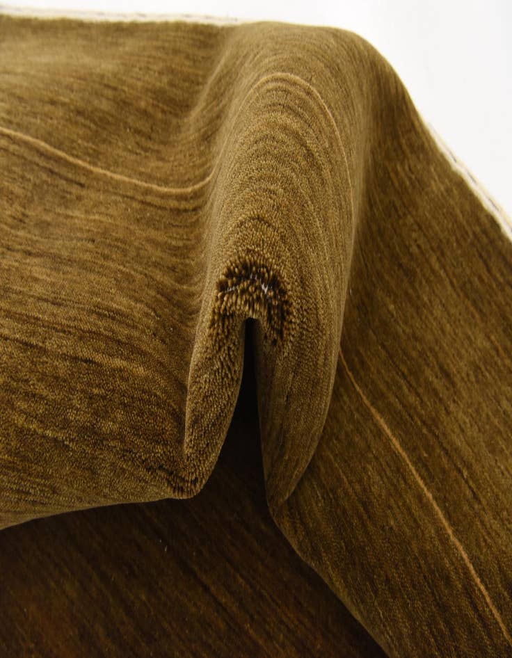 Detail image of  5' 7 x 8'  Hand Knotted Kashkuli Gabbeh Wool Rug