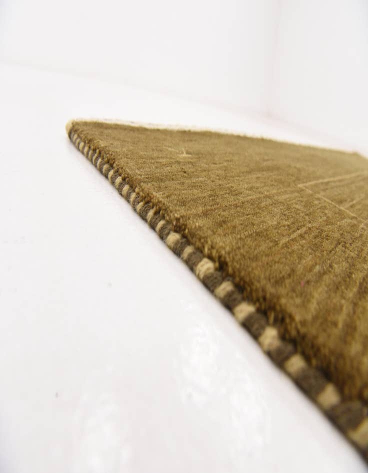 Detail image of  5' 7 x 8'  Hand Knotted Kashkuli Gabbeh Wool Rug