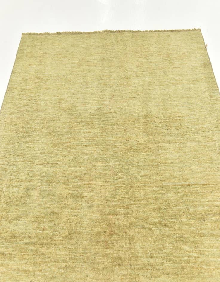 Detail image of  5' 9 x 8'  Hand Knotted Kashkuli Gabbeh Oriental Wool Rug