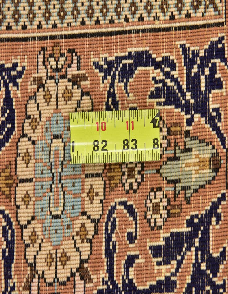 Detail image of 4' 7 x 6' 9 Hand Knotted Kashmir Oriental Wool Rug