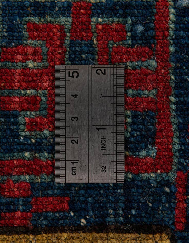 Detail image of  2' 9 x 4' 2  Hand Knotted Kazak Wool Rug