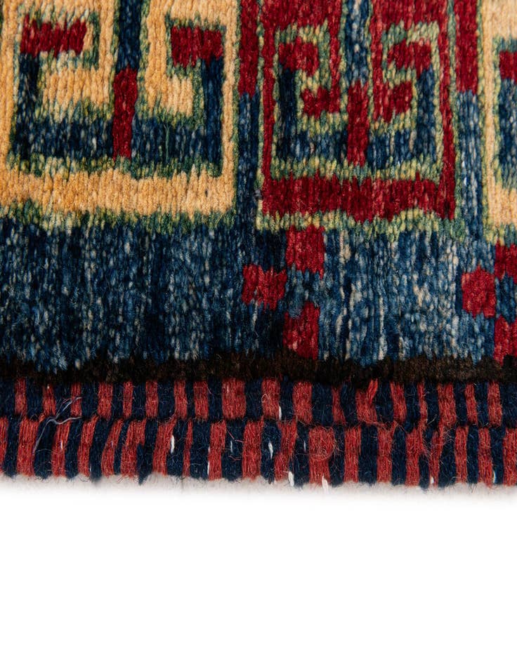 Detail image of  2' 9 x 4' 2  Hand Knotted Kazak Wool Rug