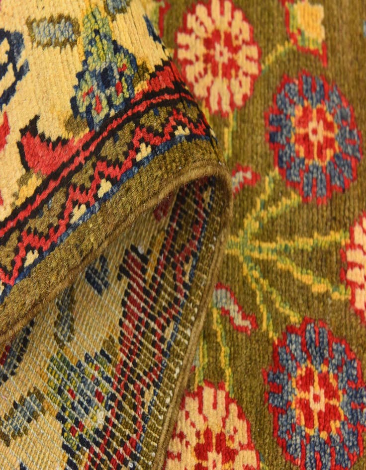 Detail image of  3' 1 x 5' 8  Hand Knotted Kazak Rug