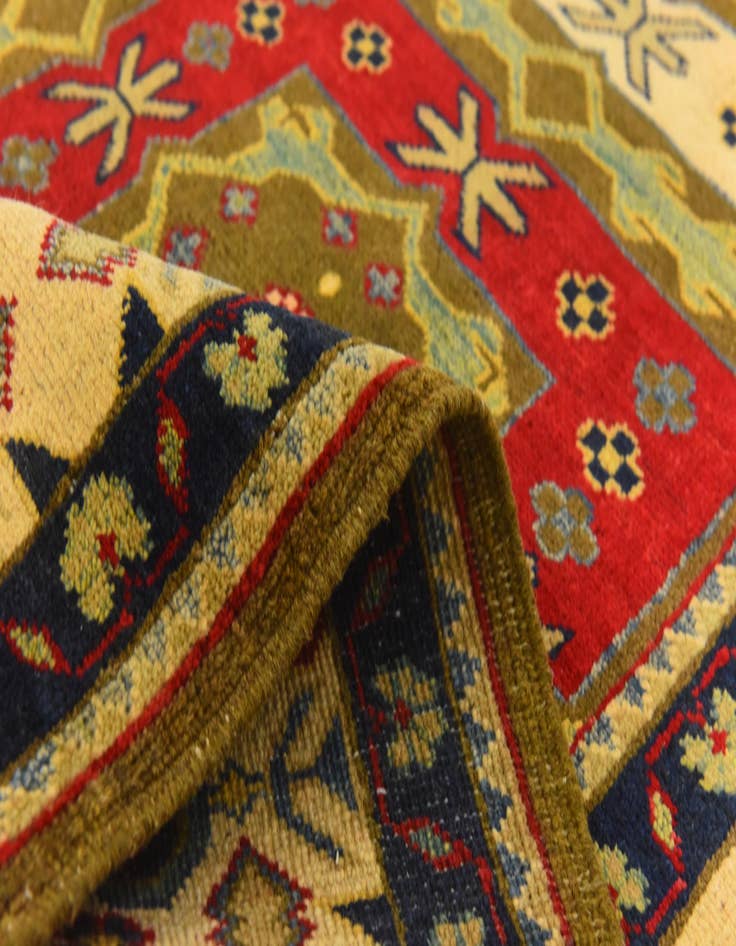 Detail image of  6' 8 x 9' 7  Hand Knotted Kazak Rug