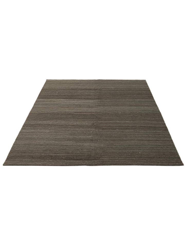 Detail image of  4' 11 x 6' 4  Hand Woven Kilim Modern Wool Rug