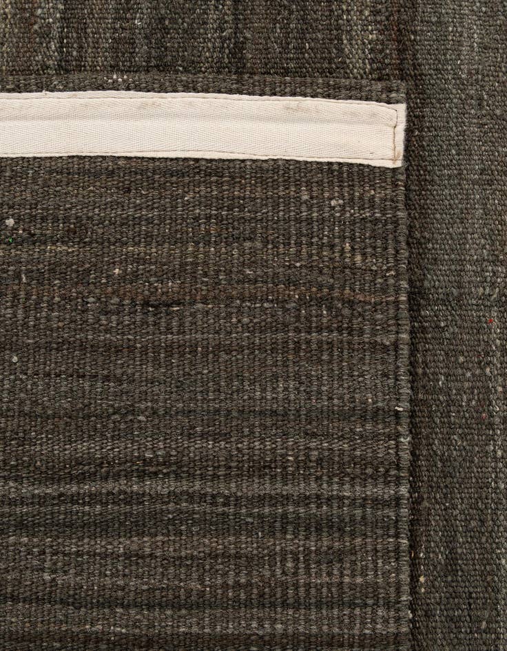 Detail image of  4' 11 x 6' 4  Hand Woven Kilim Modern Wool Rug