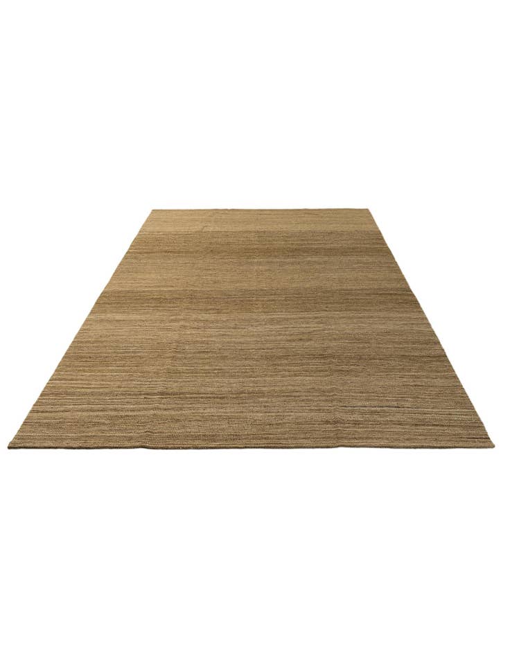 Detail image of  6' 5 x 11' 6  Hand Woven Kilim Modern Wool Rug