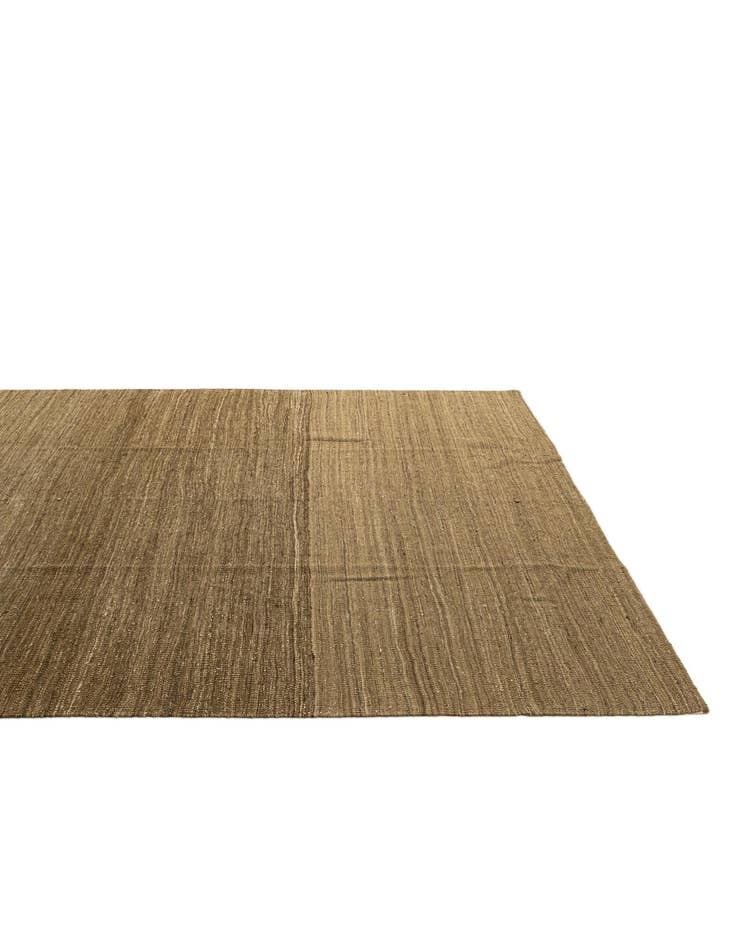 Detail image of  6' 5 x 11' 6  Hand Woven Kilim Modern Wool Rug